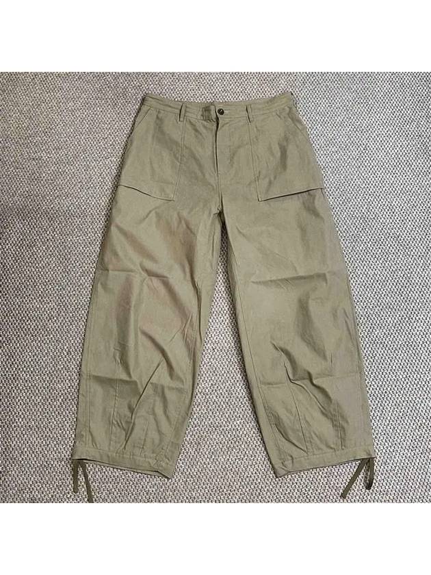 wide fit pants khaki - TEN C - BALAAN 7