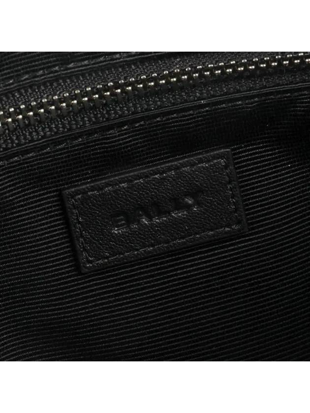 Hartland Leather Clutch Bag Black - BALLY - BALAAN 8