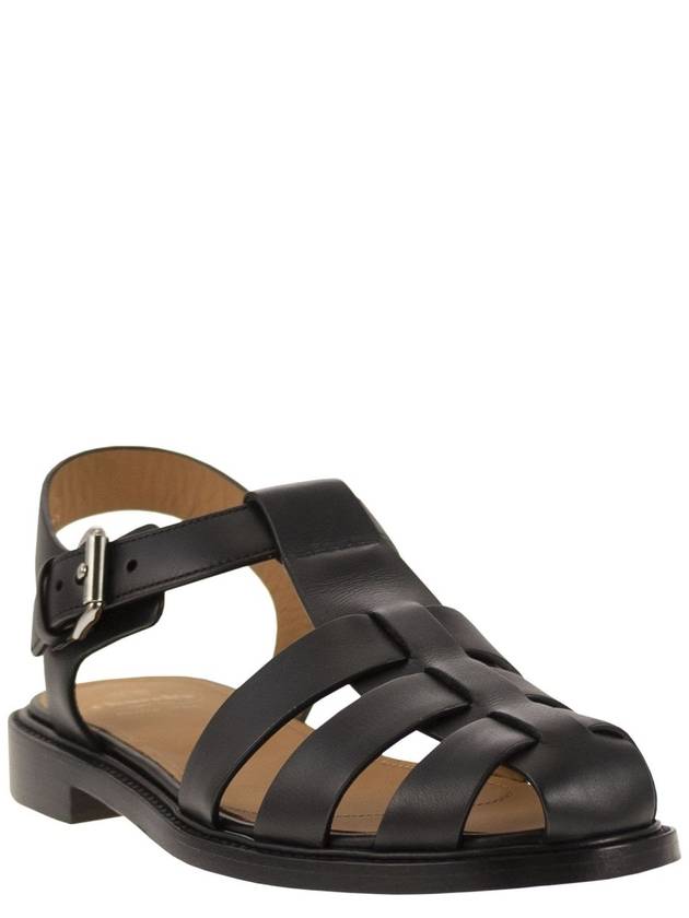 Sandals DX01039AGXF0AAB BLACK - CHURCH'S - BALAAN 3