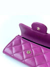 Classic caviar card wallet purple gold AP0214 Kleuktok - CHANEL - BALAAN 5