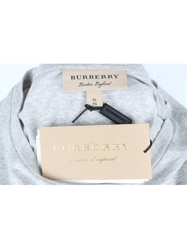 Striped back logo short sleeve t shirt XL - BURBERRY - BALAAN 8