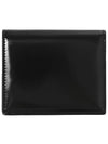 Gancini Compact Half Wallet Black - SALVATORE FERRAGAMO - BALAAN 3