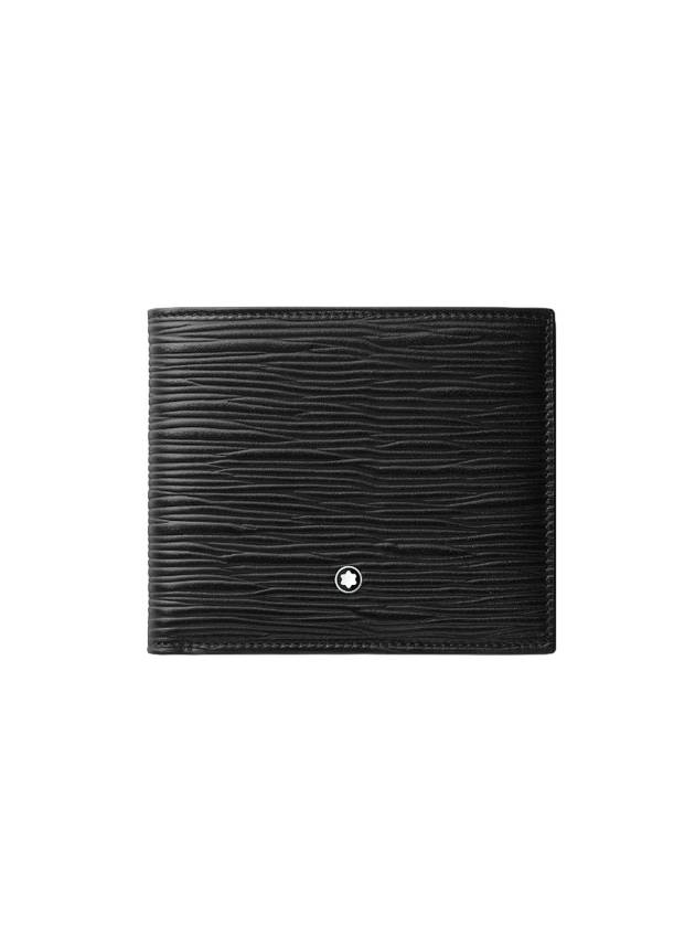 4810 8CC Half Wallet Black - MONTBLANC - BALAAN 1