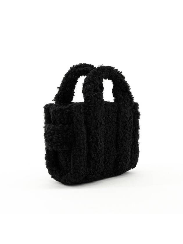 The Teddy Mini Tote Bag Black - MARC JACOBS - BALAAN 4