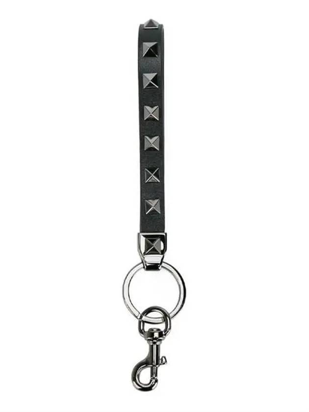 Rockstud Keyring Black - VALENTINO - BALAAN 2