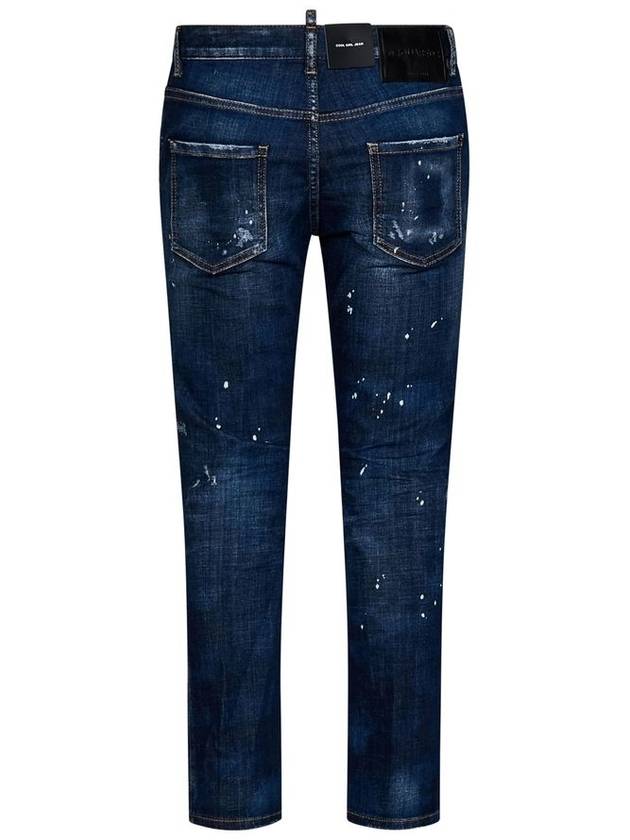 Distressed Effect Crop Jeans S72LB0687S30342 - DSQUARED2 - BALAAN 3