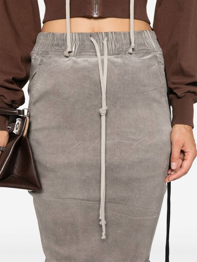 RICK OWENS DRKSHDW Skirts Grey - RICK OWENS - BALAAN 5