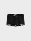 mini Triomphe shorts in satin 2P77A199Q 38NO - CELINE - BALAAN 2