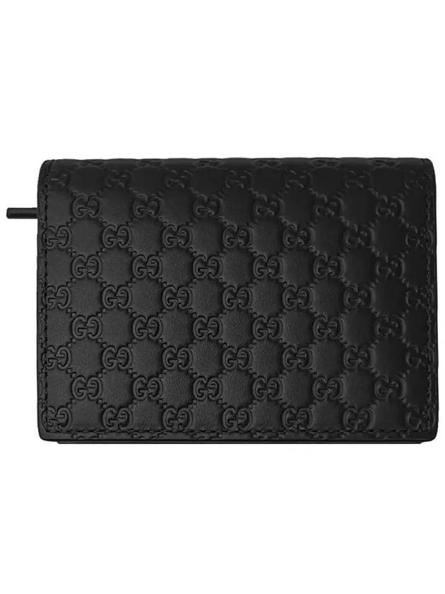 Microssima Bifold Card Wallet Black - GUCCI - BALAAN 2