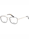 Titanium glasses frame BY5068H 052 metal frame square ultra light - BALLY - BALAAN 7