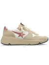 Running Sole Suede Low Top Sneakers Cream - GOLDEN GOOSE - BALAAN 2