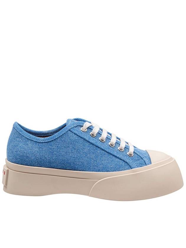 Marni Lace-Up Denim Sneakers - MARNI - BALAAN 1