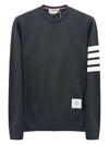 diagonal armband sweatshirt MJT021H 025 - THOM BROWNE - BALAAN 1