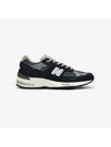 991 Suede Low Top Sneakers Navy - NEW BALANCE - BALAAN 1