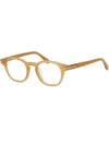 Eyewear Square Glasses Yellow - TOM FORD - BALAAN 1