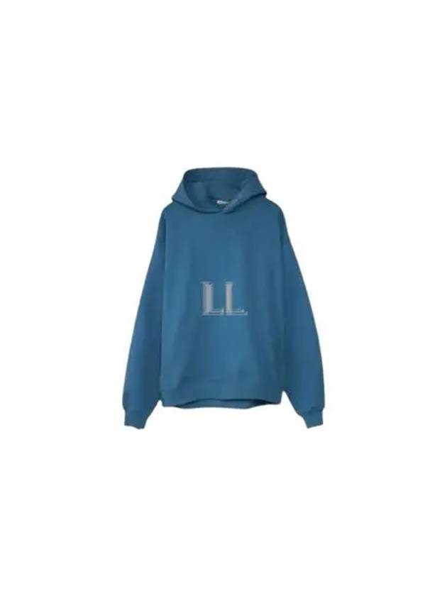 Embroidered Logo Hoodie Opal - MARNI - BALAAN 2