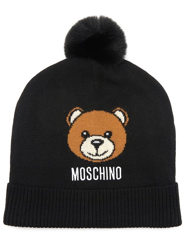 Kids Beanie HUX026 LHE18 60100 - MOSCHINO - BALAAN 1