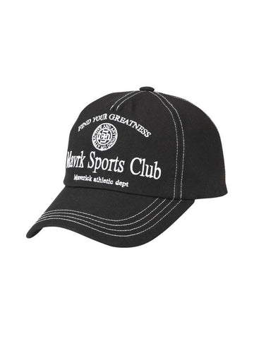 M45 UNST Sports Club Ball Cap Black - MAVRK - BALAAN 1