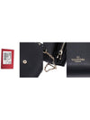 Women s Valentino QW2P0Q48VSH Black Calfskin Rockstud Chain Clutch gt Pouch Gangbuk used luxury goods - VALENTINO - BALAAN 9