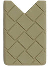 Intrecciato Silicone Card Holder Light Green - BOTTEGA VENETA - BALAAN 2