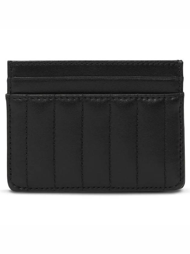 Lola Quilted Card Wallet Black - BURBERRY - BALAAN 3