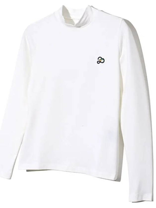 Logo point brushed base layer t-shirt WHITE - 20THHOLE - BALAAN 1