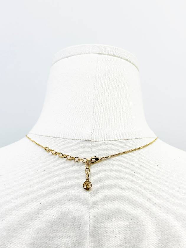 Gold Petite Louis Cubic Choker Necklace 4VLVA36169 - LOUIS VUITTON - BALAAN 7