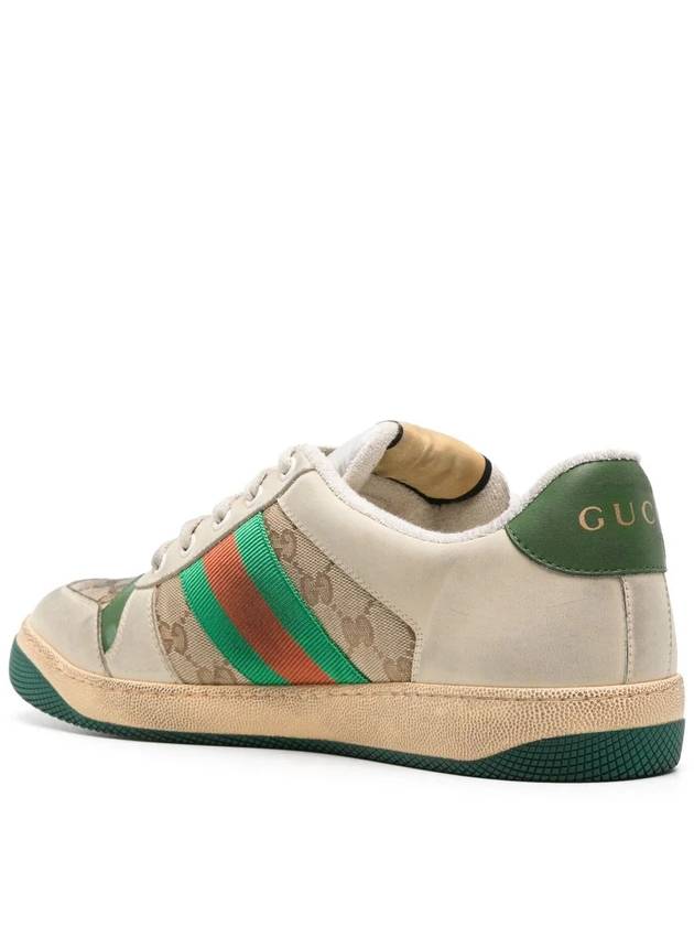 GG Screener Canvas Low-Top Sneakers - GUCCI - BALAAN 4