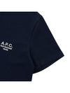 Raymond Short Sleeve T-shirt Navy - A.P.C. - BALAAN 6