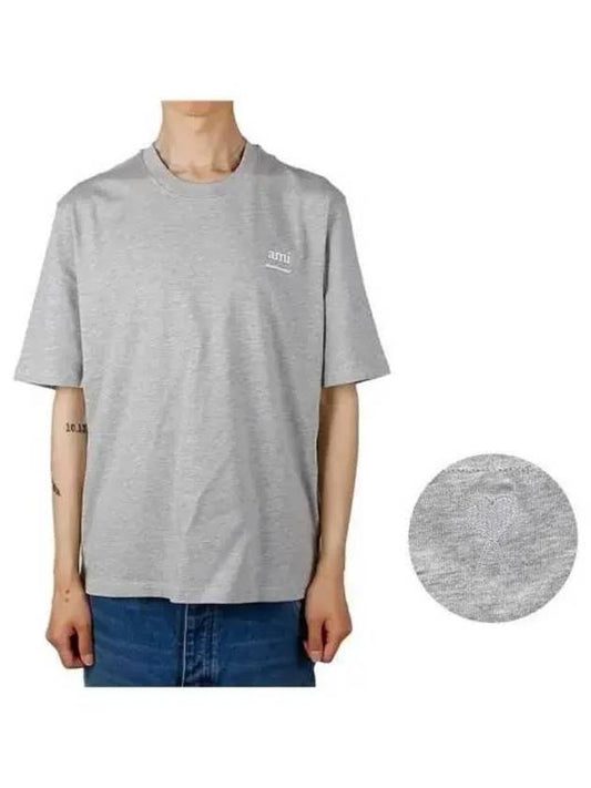 Alexandre Mattiussi Short Sleeve T-Shirt Grey - AMI - BALAAN 2