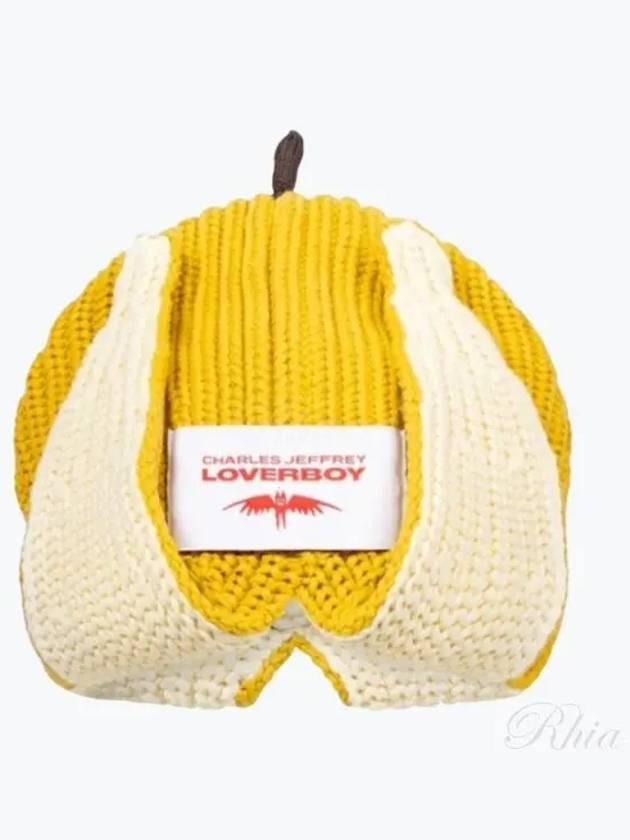 Charles Jeff REY Rubber BOY Chunky Banana Beanie 042130101 - CHARLES JEFFREY LOVERBOY - BALAAN 1