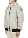 Ballistic Hooded Down Bomber Padding Grey - MOOSE KNUCKLES - BALAAN 4