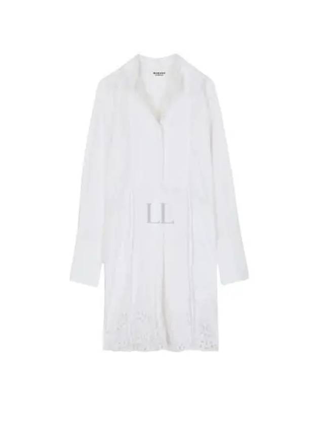 Rehana Cotton Short Dress White - ISABEL MARANT - BALAAN 2