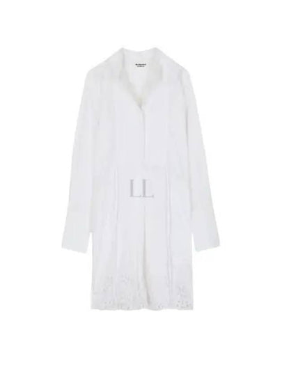 Rehana Cotton Short Dress White - ISABEL MARANT - BALAAN 2