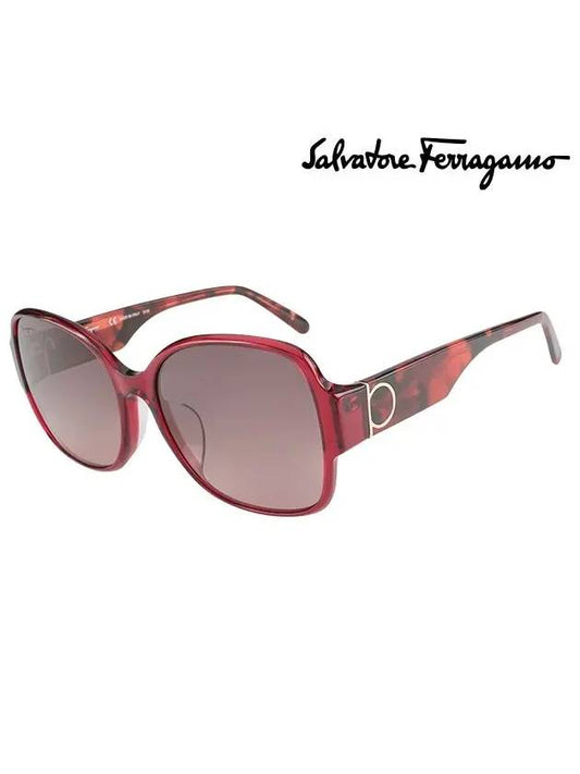 Ferragamo Sunglasses SF1001SA 650 Square Women's - SALVATORE FERRAGAMO - BALAAN 1