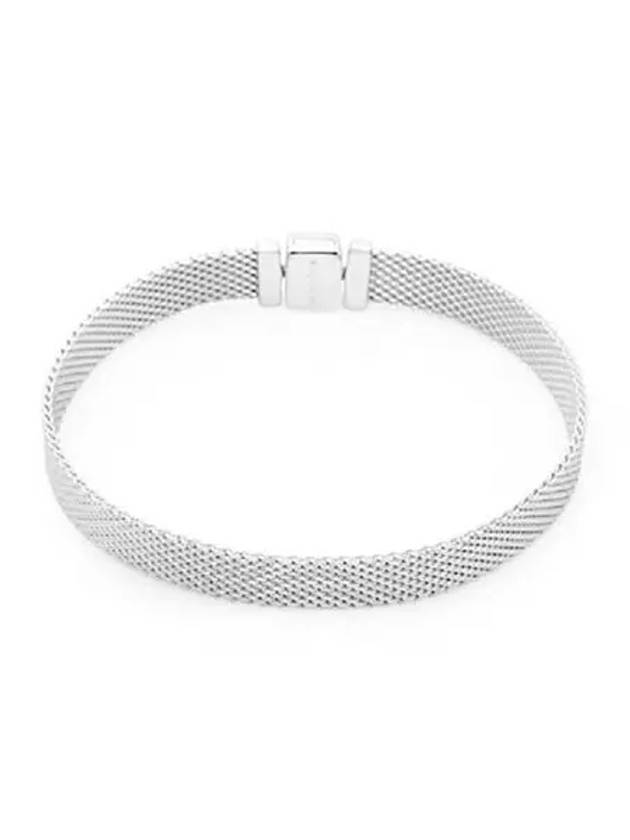 Women's Reflexions Mesh Bracelet Silver - PANDORA - BALAAN 3