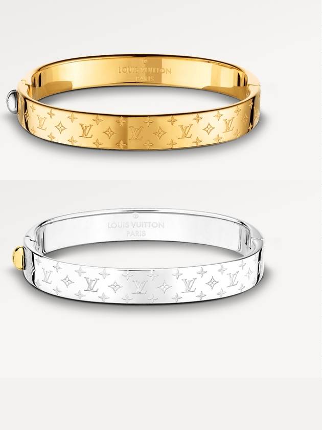 Nanogram Cuff Bracelet Gold - LOUIS VUITTON - BALAAN 2