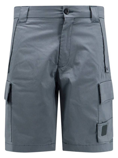 Metropolis Series Stretch Sateen Cargo Shorts Grey - CP COMPANY - BALAAN 2