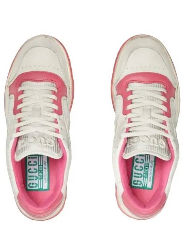 Mac80 Low-Top Sneakers Off White Pink - GUCCI - BALAAN 2