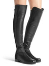 5050 Stretch Flat Boot BLACK NAPPA - STUART WEITZMAN - BALAAN 8