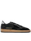 Ball Star Laminated Low Top Sneakers Black - GOLDEN GOOSE - BALAAN 3