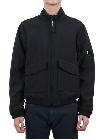 Shell-R Bomber Jacket Black - CP COMPANY - BALAAN 2