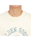 Cotton Journey Sweatshirt Ivory - GOLDEN GOOSE - BALAAN 9