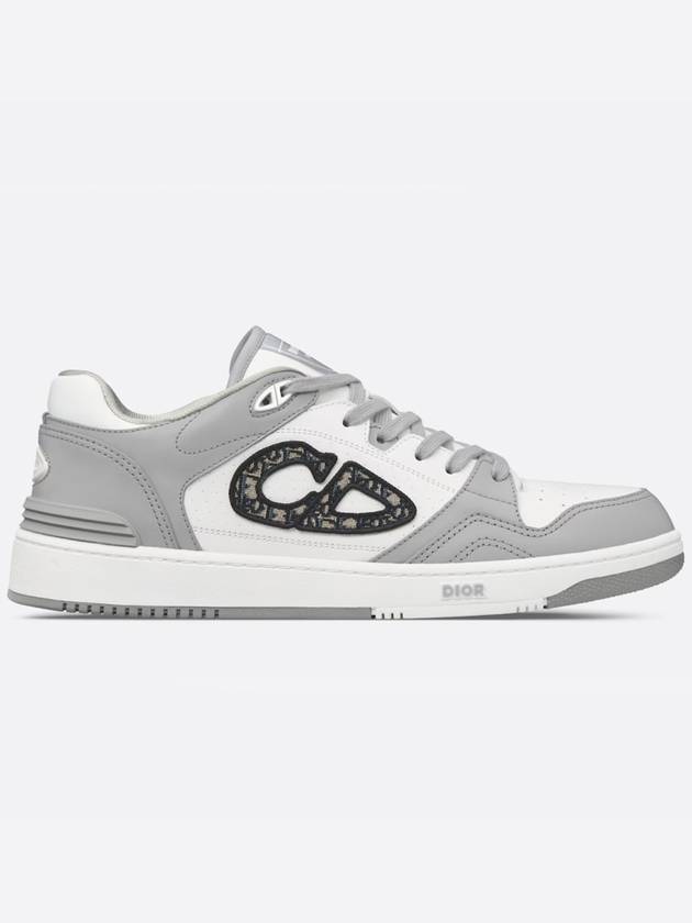 oblique CD logo B57 low top sneakers gray white 3SN318ZXU 860 - DIOR - BALAAN 2