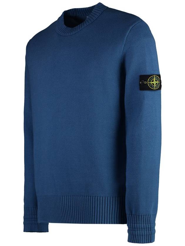 Stone Island Cotton Crew-Neck Sweater - STONE ISLAND - BALAAN 3