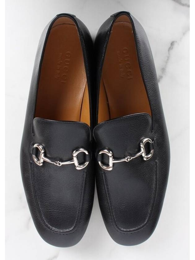 Horsebit leather loafer black 9 280 - GUCCI - BALAAN 9