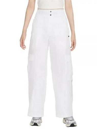 NSW Woven Cargo Track Pants White - NIKE - BALAAN 1