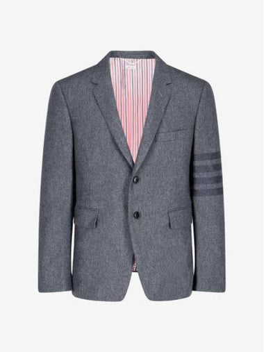 Coat 772050 Med Gray - THOM BROWNE - BALAAN 1