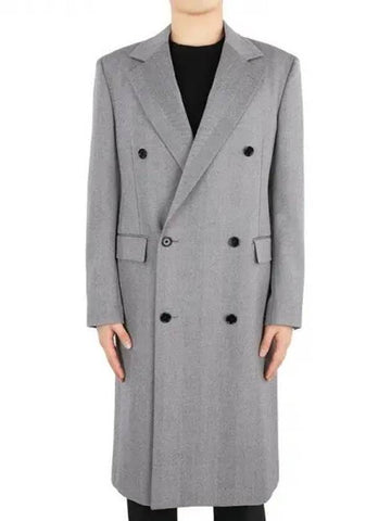 Men s Check Long Coat Gray IT40407E ITC61607 930 271968 1056193 - RVR LARDINI - BALAAN 1