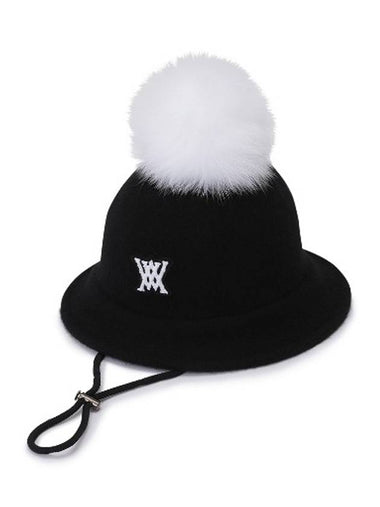 Official Round Pom Bucket Hat BK - ANEWGOLF - BALAAN 1